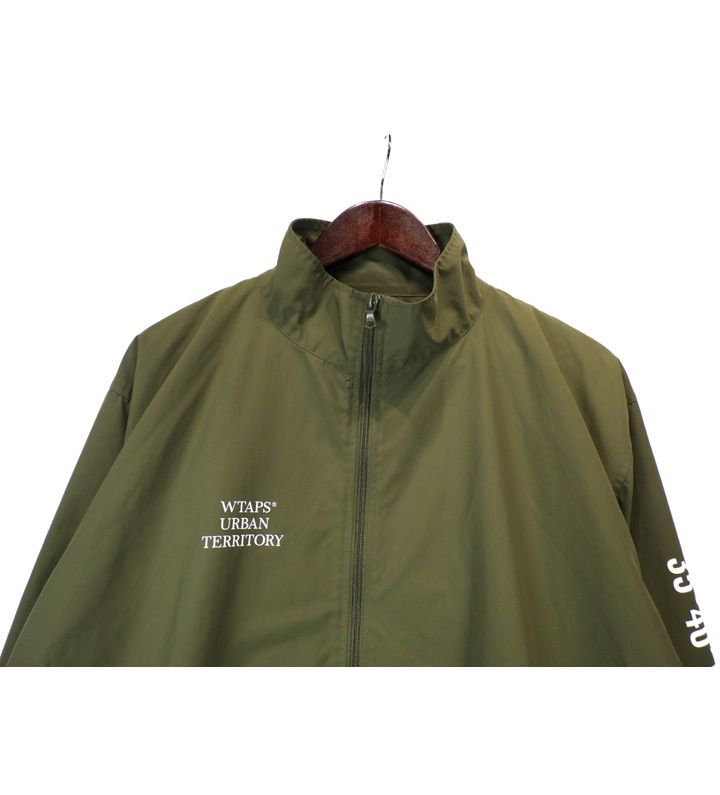 ダブルタップス WTAPS 22SS 【 TRACK JACKET NYLON TUSSAH 221WVDT