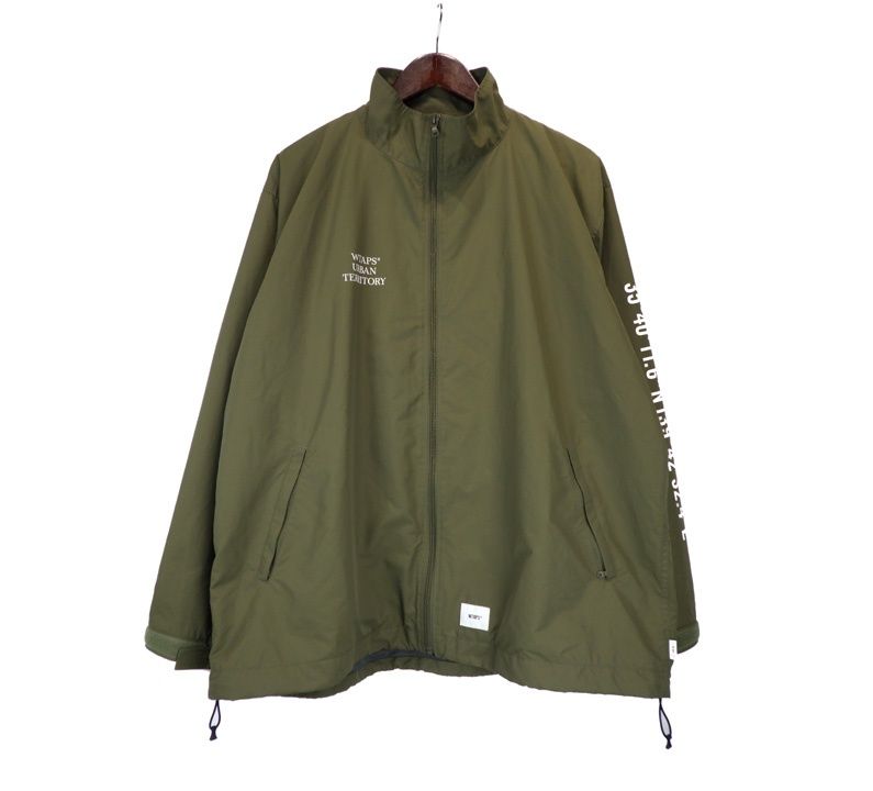 ダブルタップス WTAPS 22SS 【 TRACK JACKET NYLON TUSSAH 221WVDT
