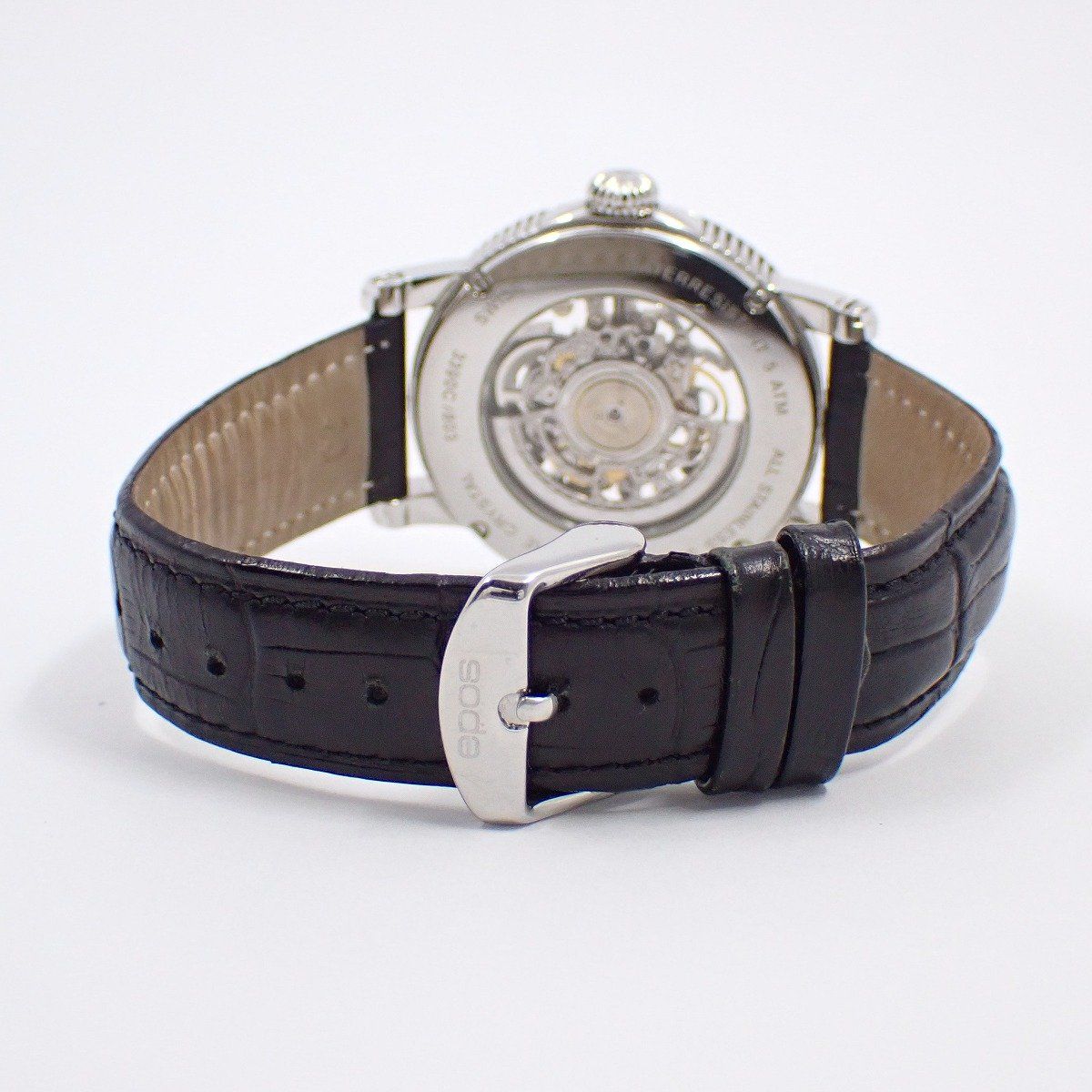 EPOS エポス エモーション スケルトン 自動巻き メンズ 腕時計 白文字