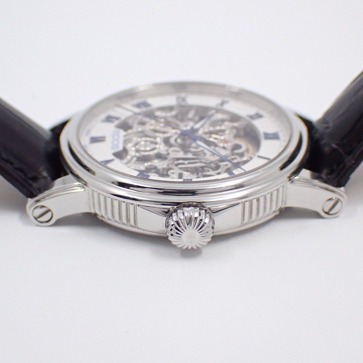 EPOS エポス エモーション スケルトン 自動巻き メンズ 腕時計 白文字