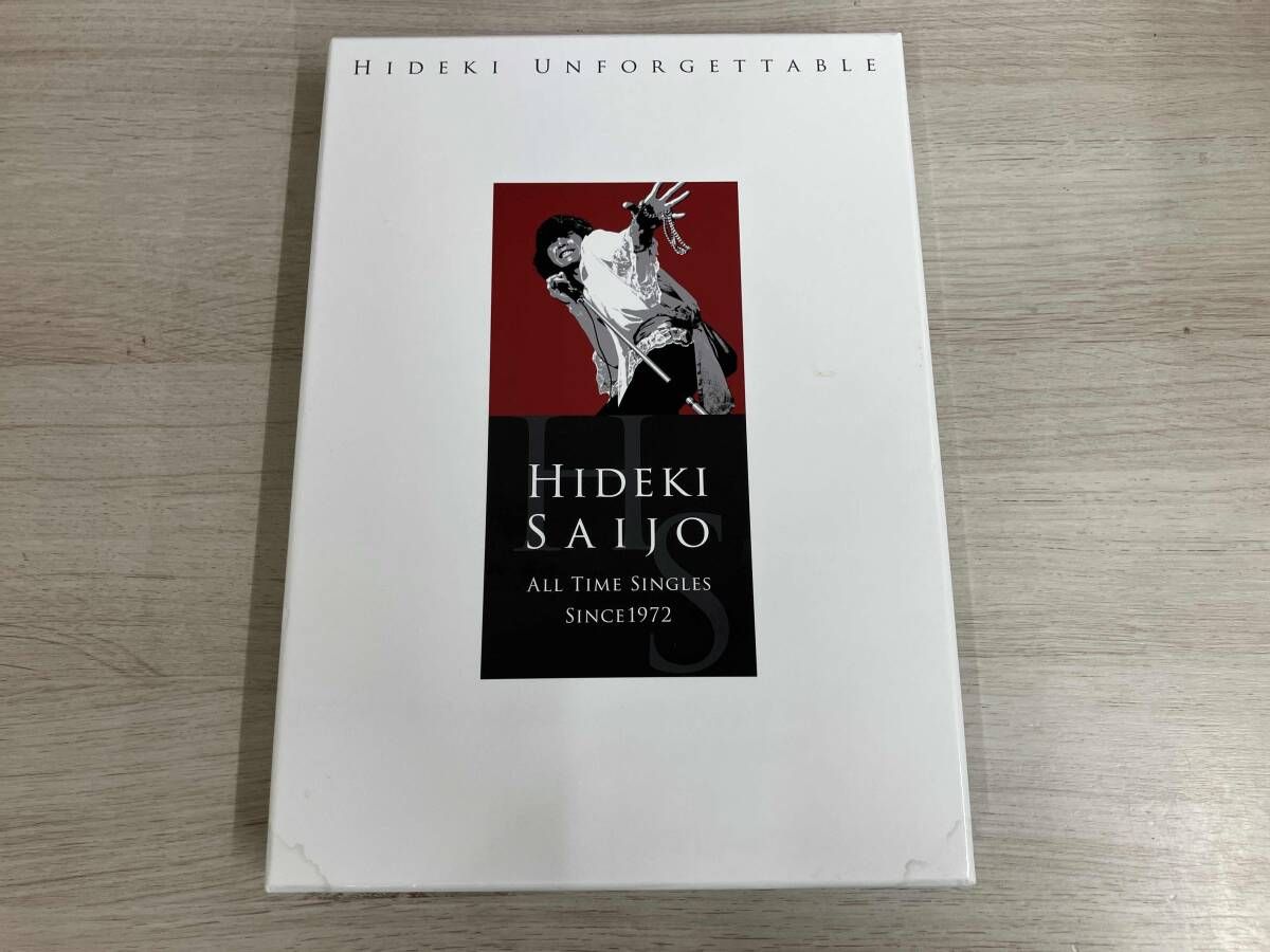西城秀樹 CD HIDEKI UNFORGETTABLE-HIDEKI SAIJO ALL TIME SINGLES 西城秀樹 CD HIDEKI UNFORGETTABLE-HIDEKI SAIJO ALL TIME SINGLES