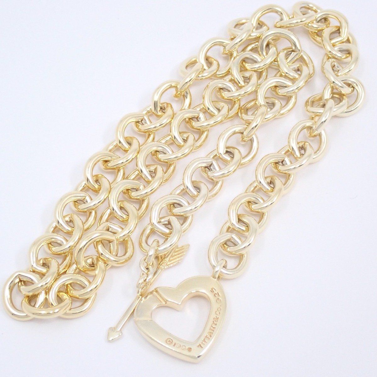 TIFFANY＆Co. ティファニー ハート アロー トグル ネックレス シルバー