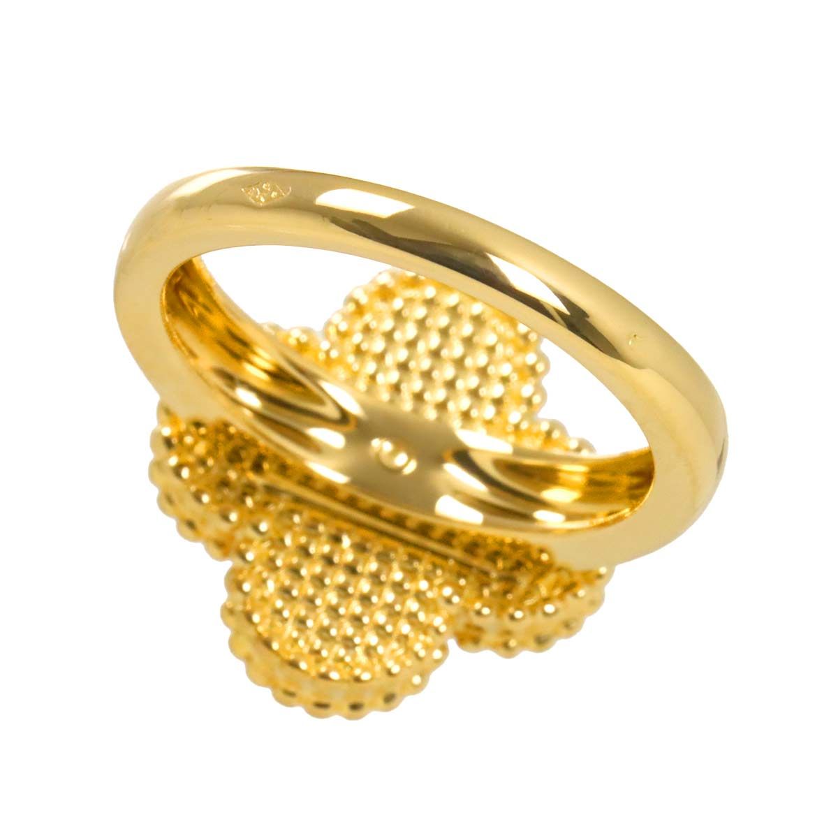 ヴァンクリーフ & アーペル VCA ヴィンテージ アルハンブラ #48 リング