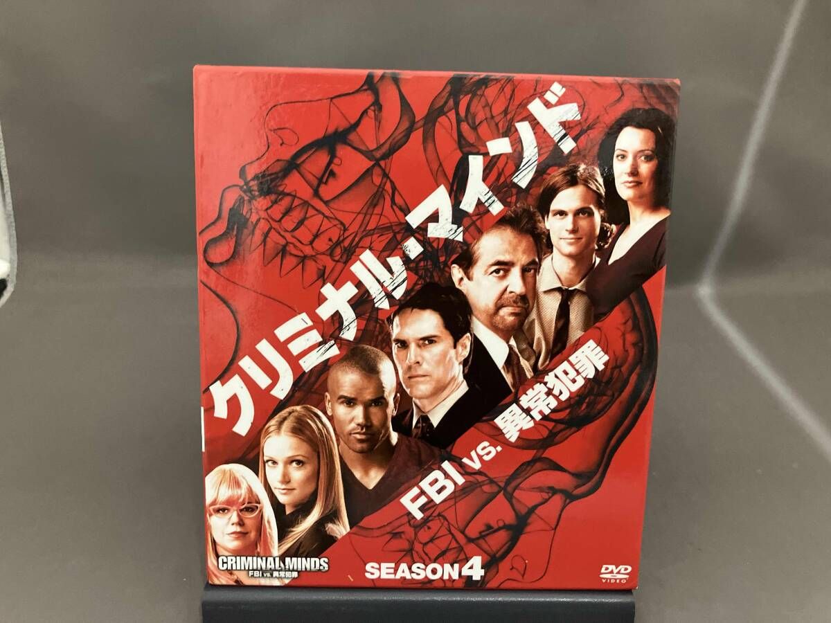 DVD クリミナル・マインド FBI vs.異常犯罪 シｰズン4 コンパクト BOX