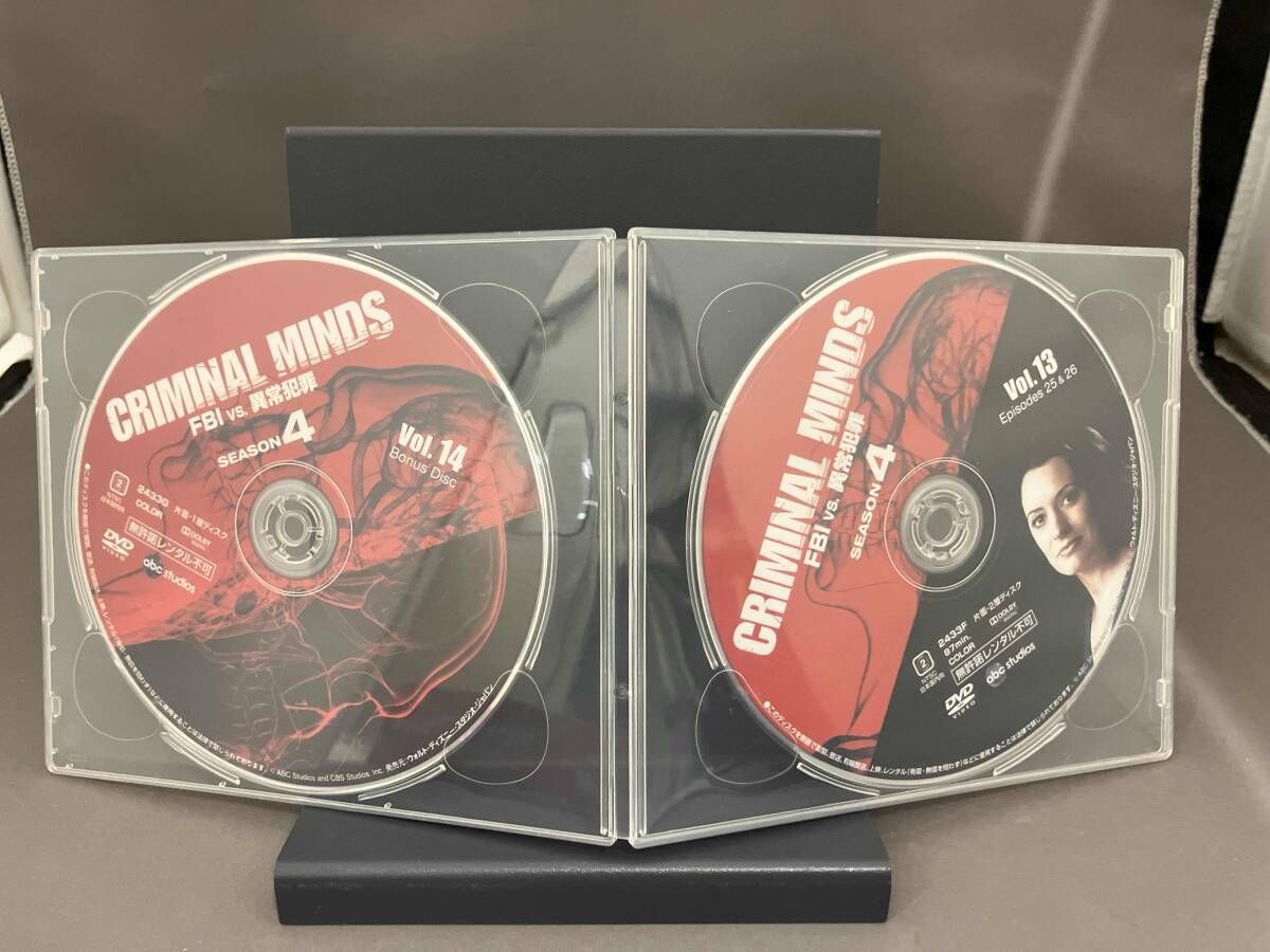 DVD クリミナル・マインド FBI vs.異常犯罪 シｰズン4 コンパクト BOX