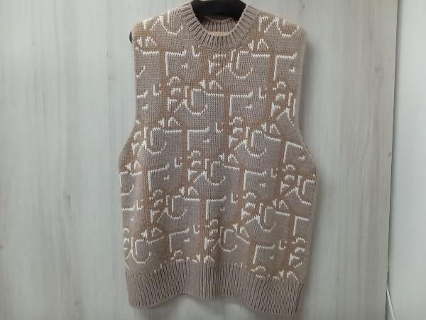 DIOR Cactus Jack Oversized Sleeveless Sweater 衣料 ディオール ブラウン サイズM 
