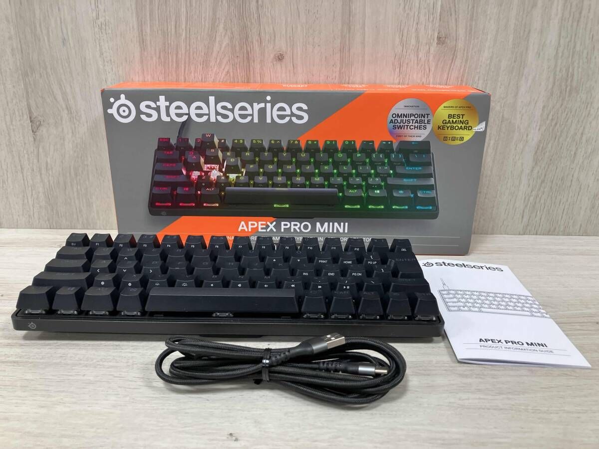 steelseries APEX PRO MINI USBメカニカルキーボード