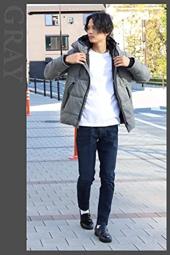 GRADE 暖ダウン ダウンジャケット メンズ 暖かさを めたダウンジャケット ダウン 防寒po 45 f 94311