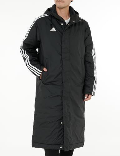 adidas アディダス コートマストハブ 3ストライプス ルーズフィット Best オブ ライニングロングコート KWX 71メンズpo cf 01897 e