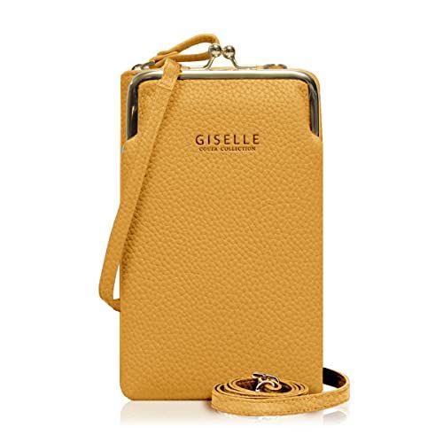 ジゼル スマホショルダー ポーチ レディース ショルダーバッグ お財布ポシェット がまぐち 斜め掛け 長財布 軽量 カードケース 縦型po 652 aa 917