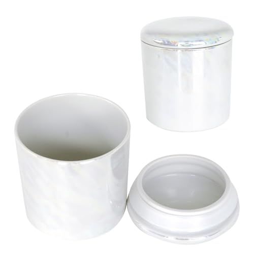 骨壷 骨壺 骨つぼ 骨入れ ラスター 加工 白 パッキン付 直葬 家族葬 分骨 手元 供養 納骨 おしゃれ やわらぎ 美濃焼 ペット 可 2 5寸 po a 3 ac 2336