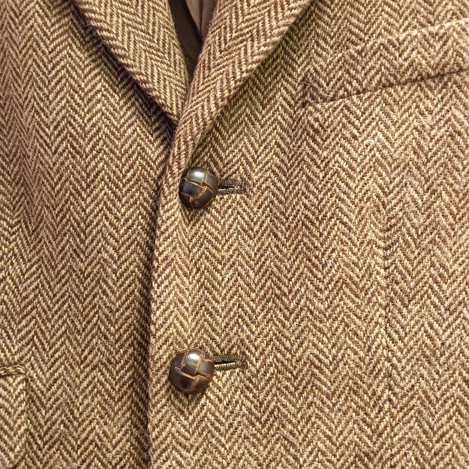 RALPH LAUREN ラルフローレン アルパカ混 ウール ヘリンボーン