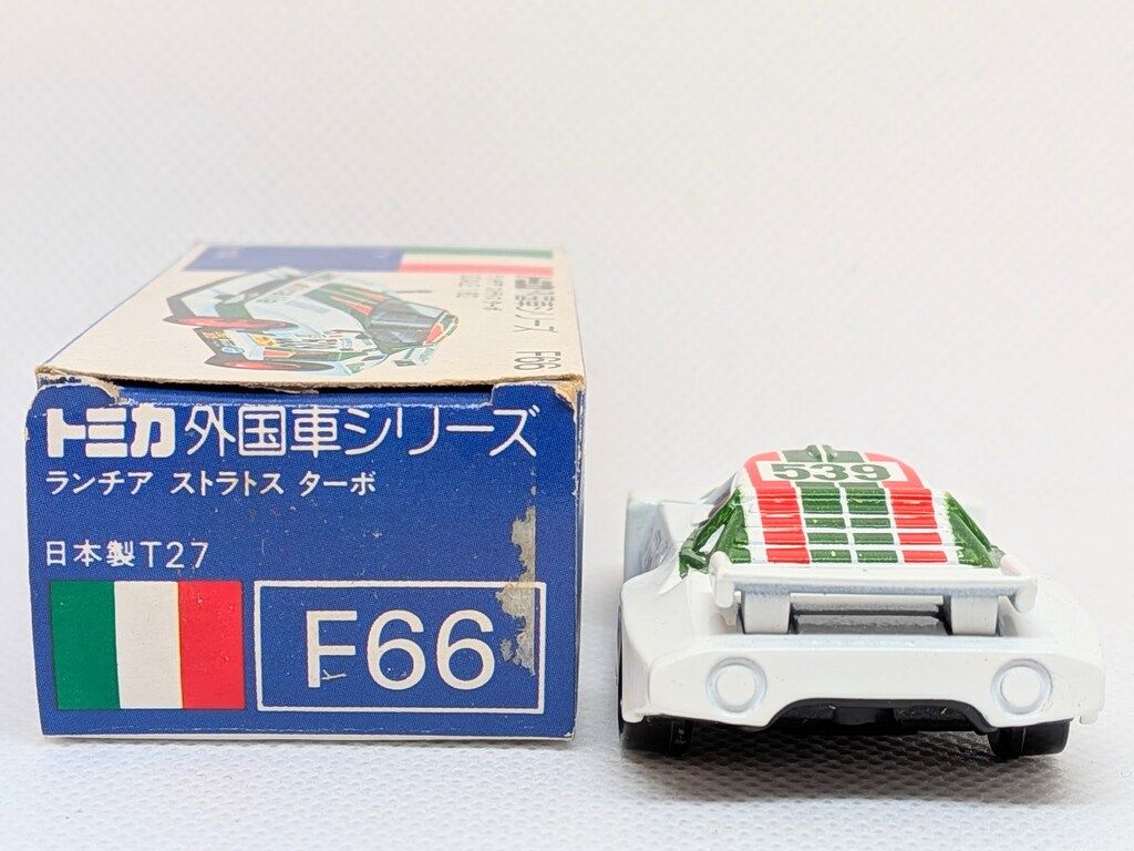 Yahoo!オークション - トミカ 日本製 青箱 F66 ランチア ストラトス タ