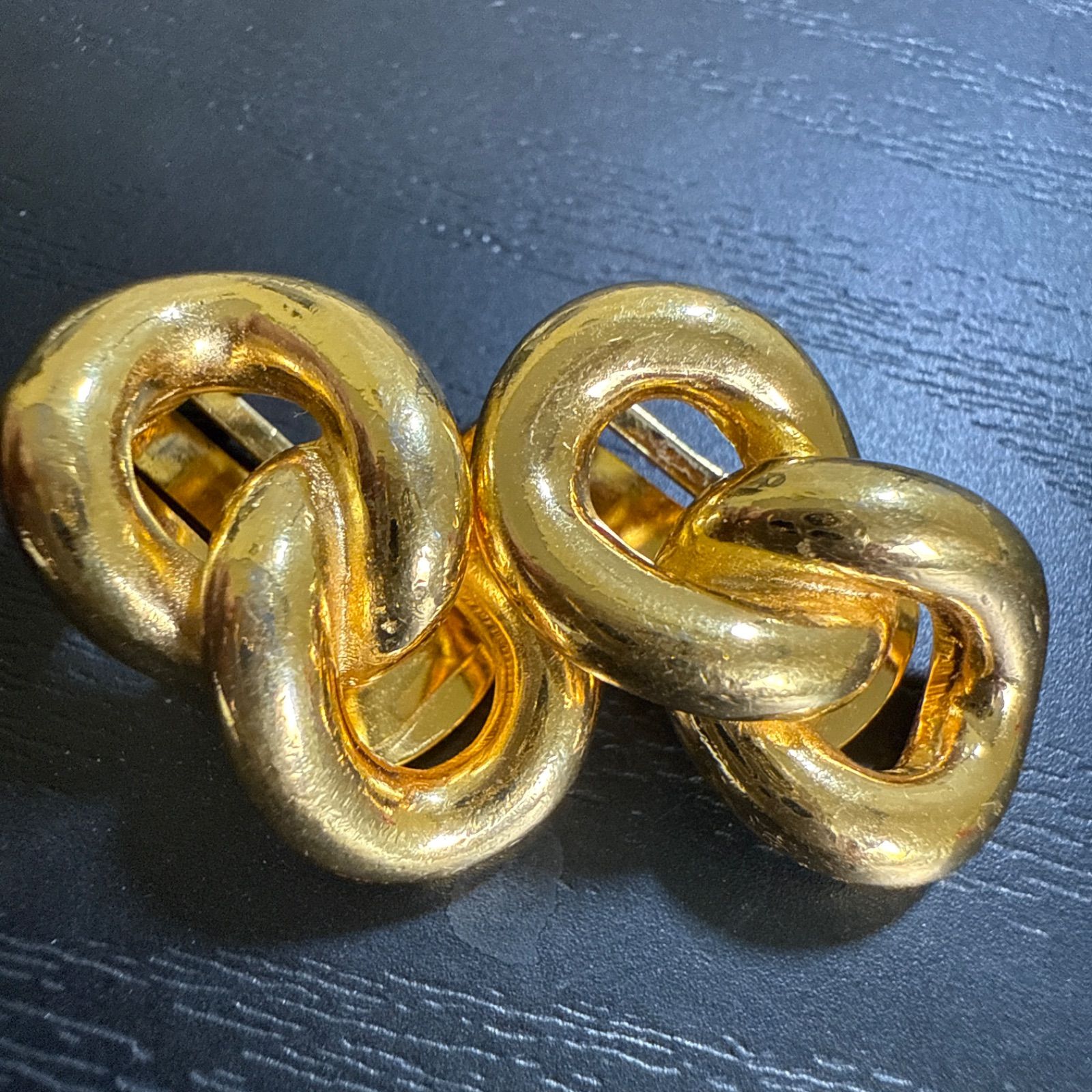 Dior リボンモチーフ イヤリング Christian Dior クリスチャンディオール リボンモチーフイヤリング