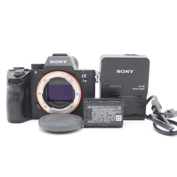 □美品□ SONY ソニー フルサイズ ミラーレス一眼カメラ α7III ボディ