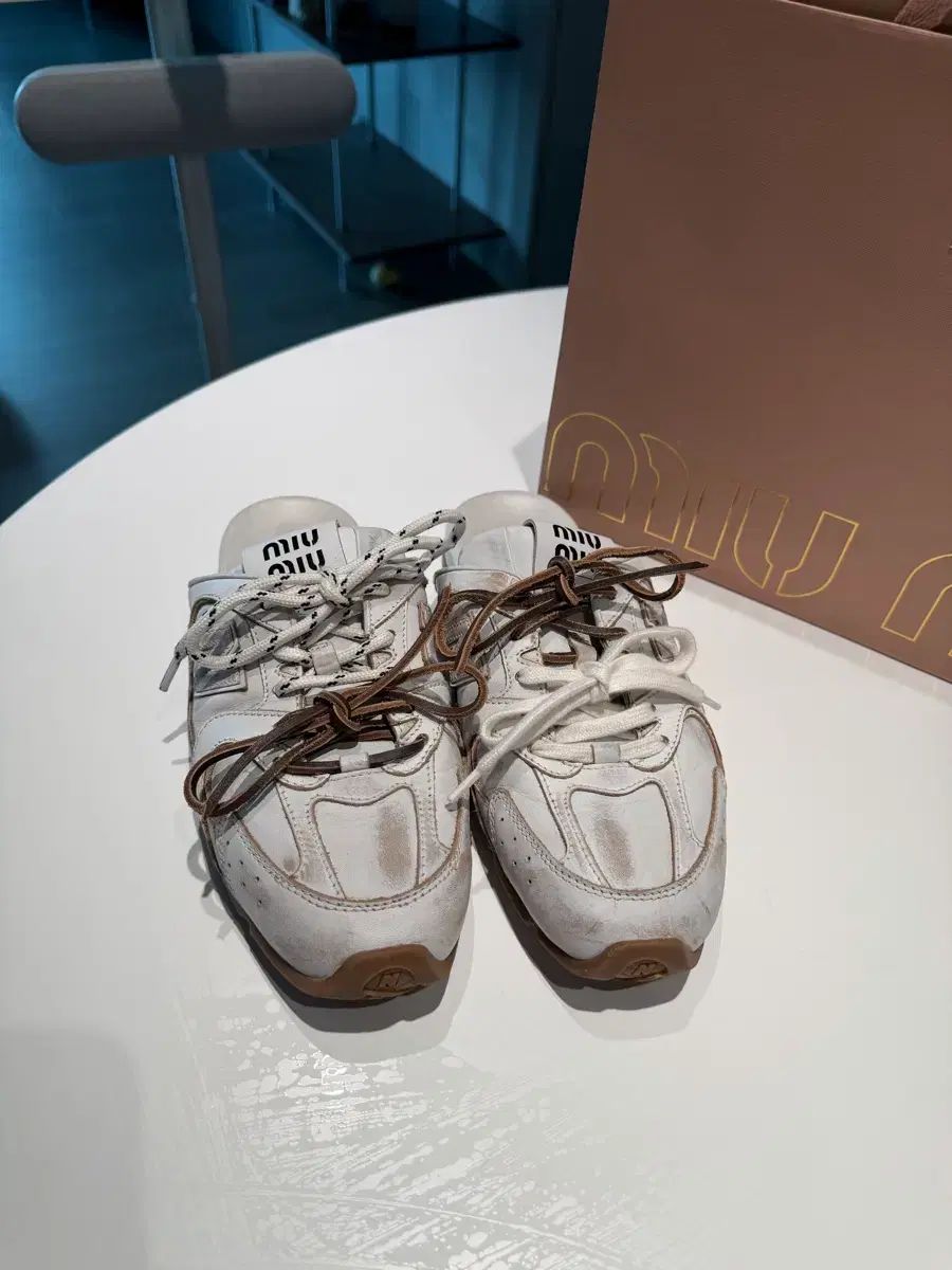 ミュウミュウ X ニュー ンス 뮬 38 5