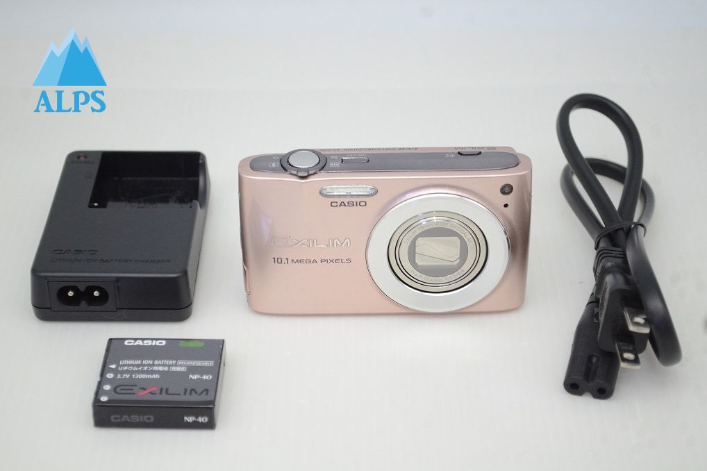美品 CASIO カシオ EXILIM EX-Z300 コンパクトデジタルカメラ ピンク