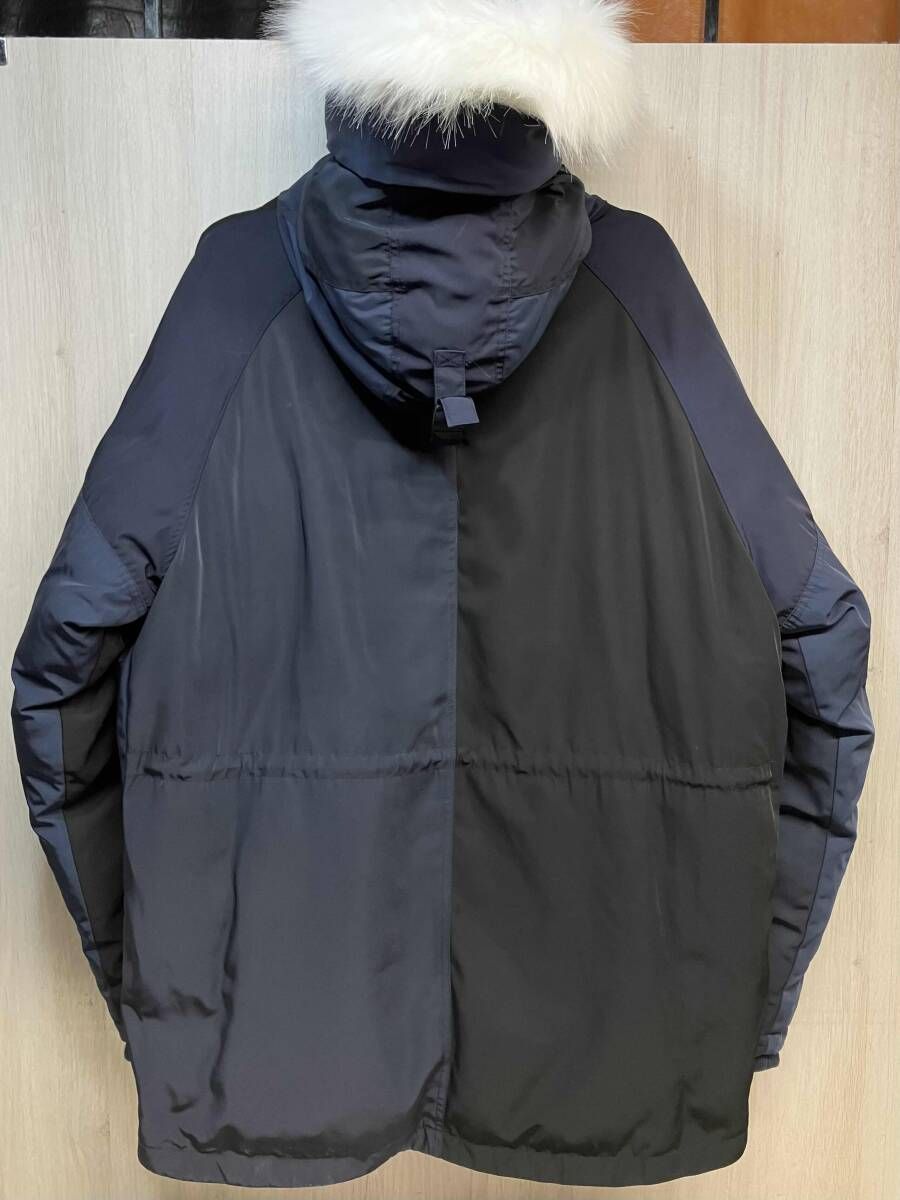 Monochromatic N-3 B Jacket 中綿 アップルバム ナイロン パーカー ジャケット モノクロマティック メンズ ネイビー L ファー