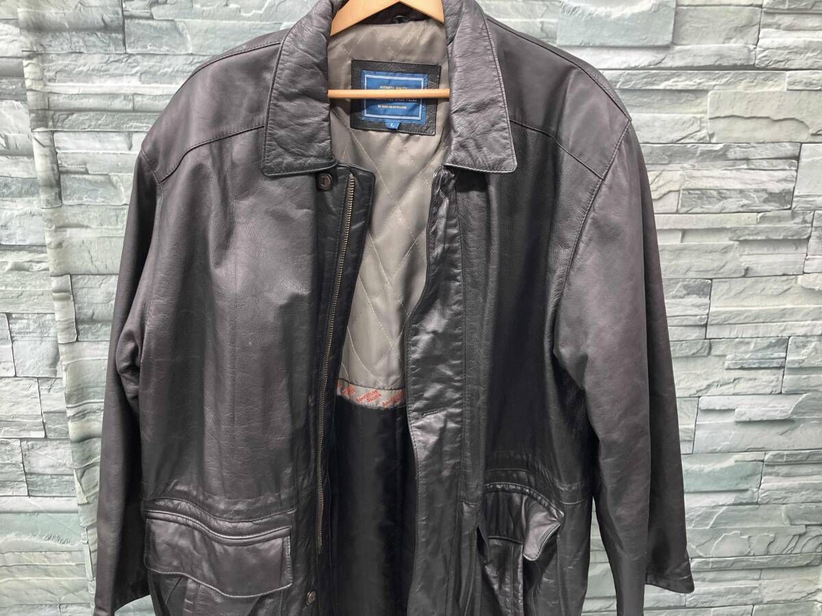 ブラック PIERRE BONEE レザーコート