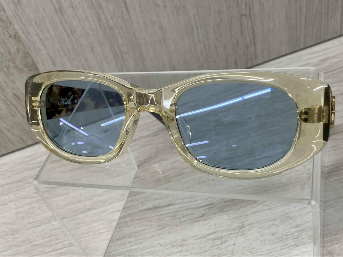 KITH×AKILA キス×アキラ サングラス 141 SILVIA ベージュ