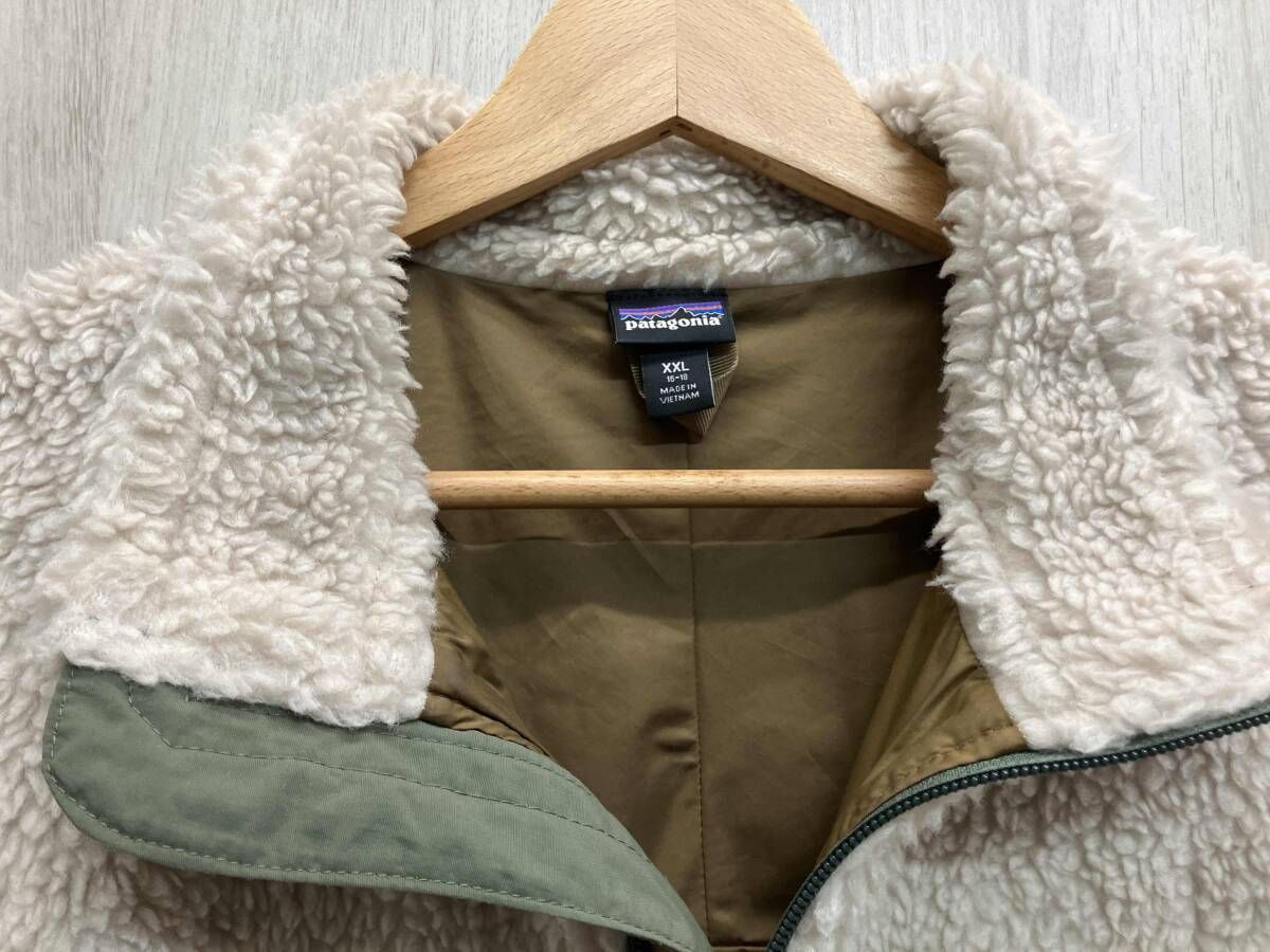 Patagoniaパタゴニア フリース ベージュ サイズXXL 16-18