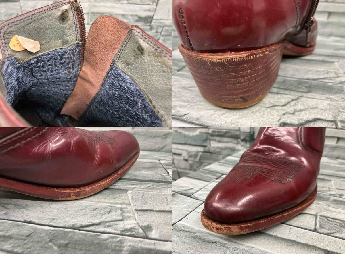 サイドジップショートブーツ 26