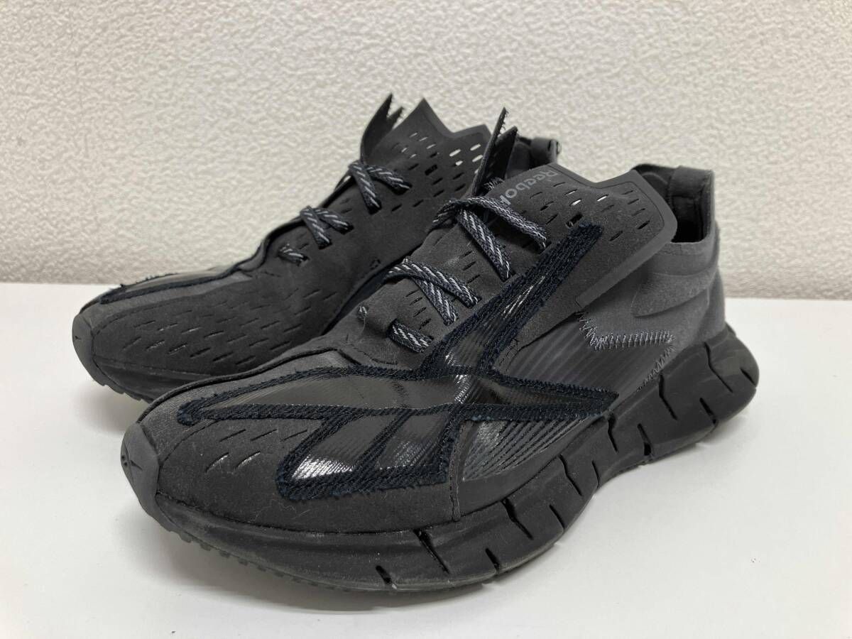 Reebok × Maison Margielaリーボック メゾンマルジェラ オールブラック スニーカー レディース 23.5 cm