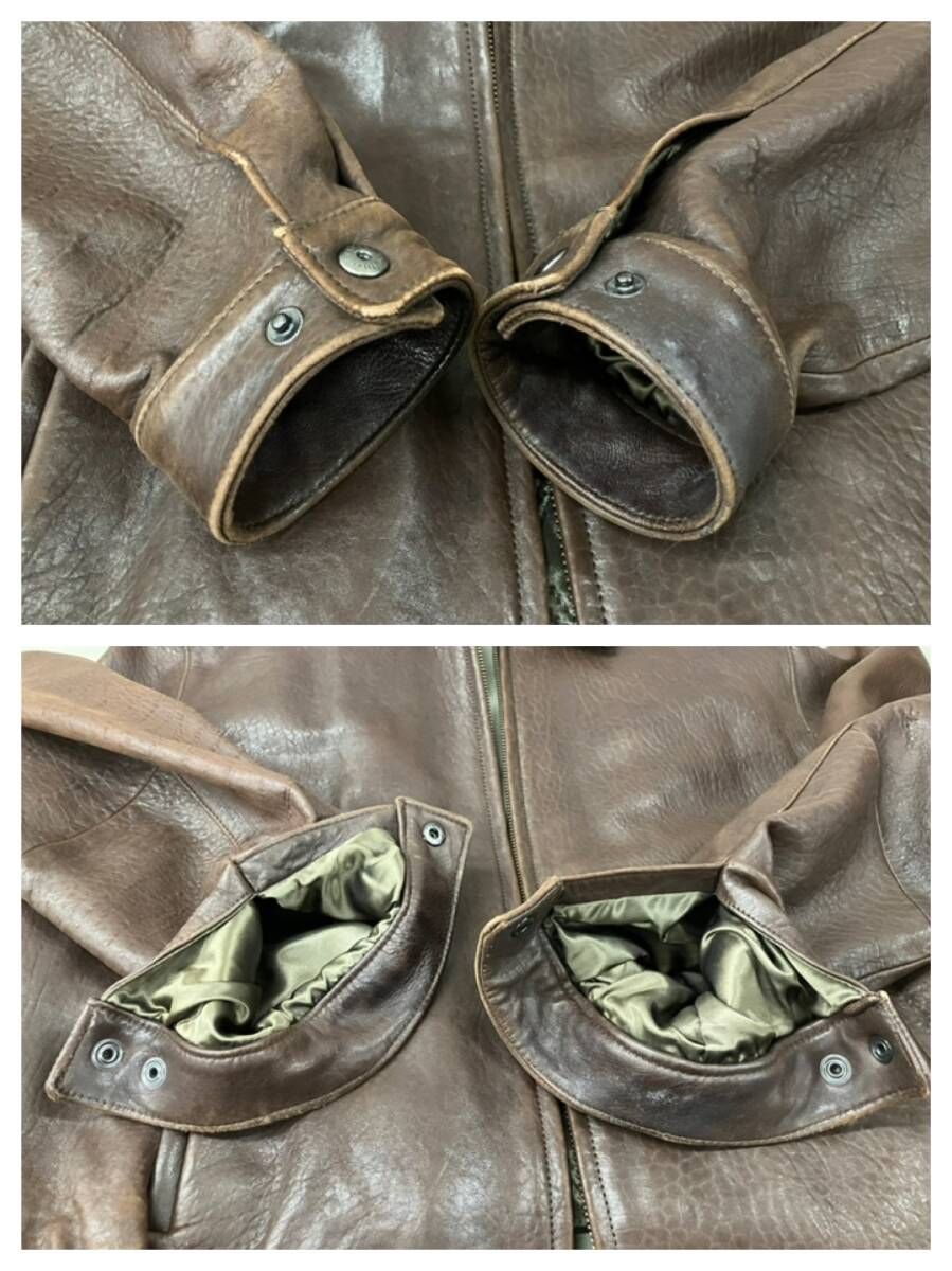 購入 COUTURE BY J.PARK/レザージャケット/古着/ラムレザーブルゾン