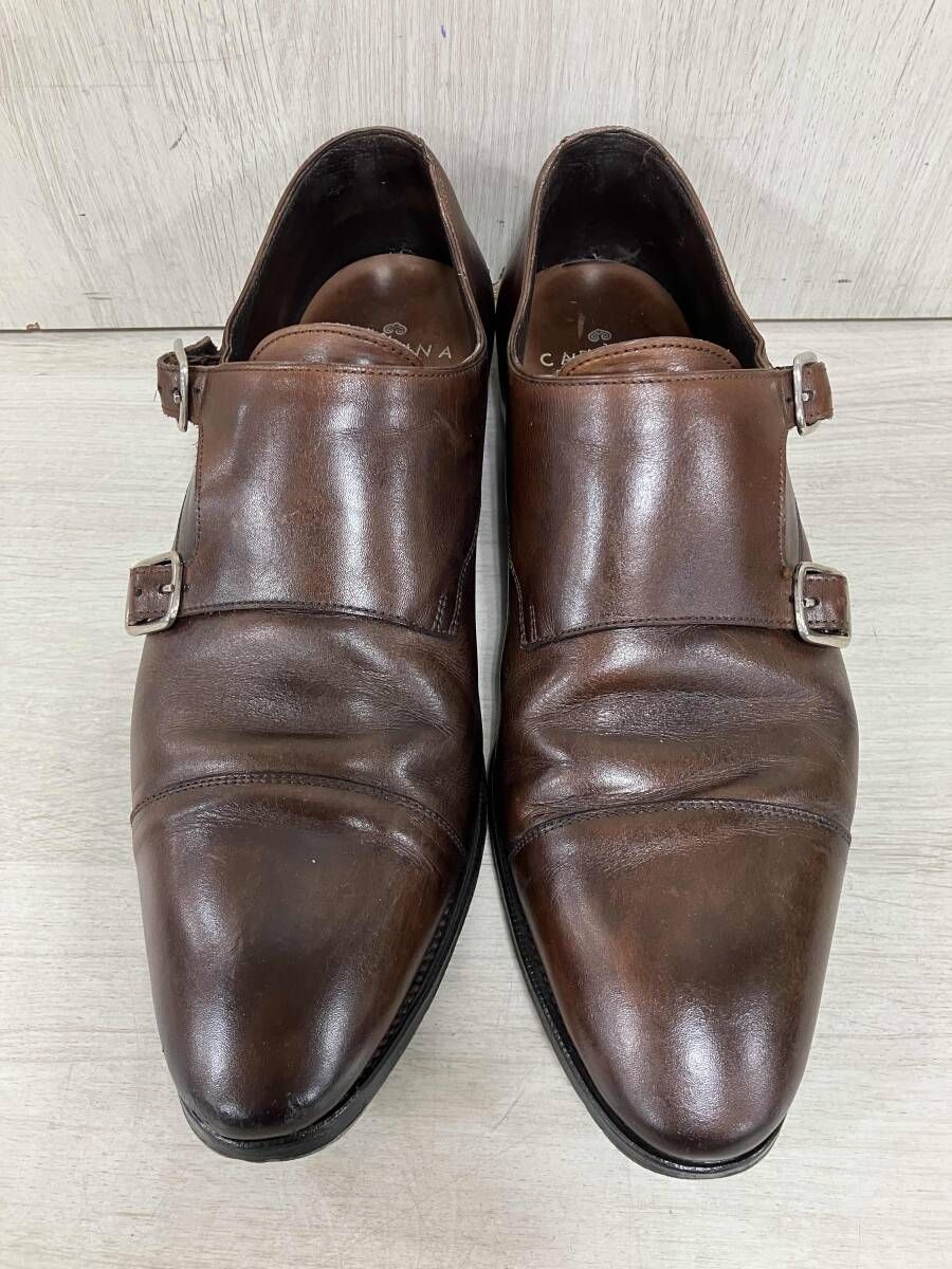 CARMINA CARMINA/カルミーナ/ダブルモンクストラップシューズ/ブラウン