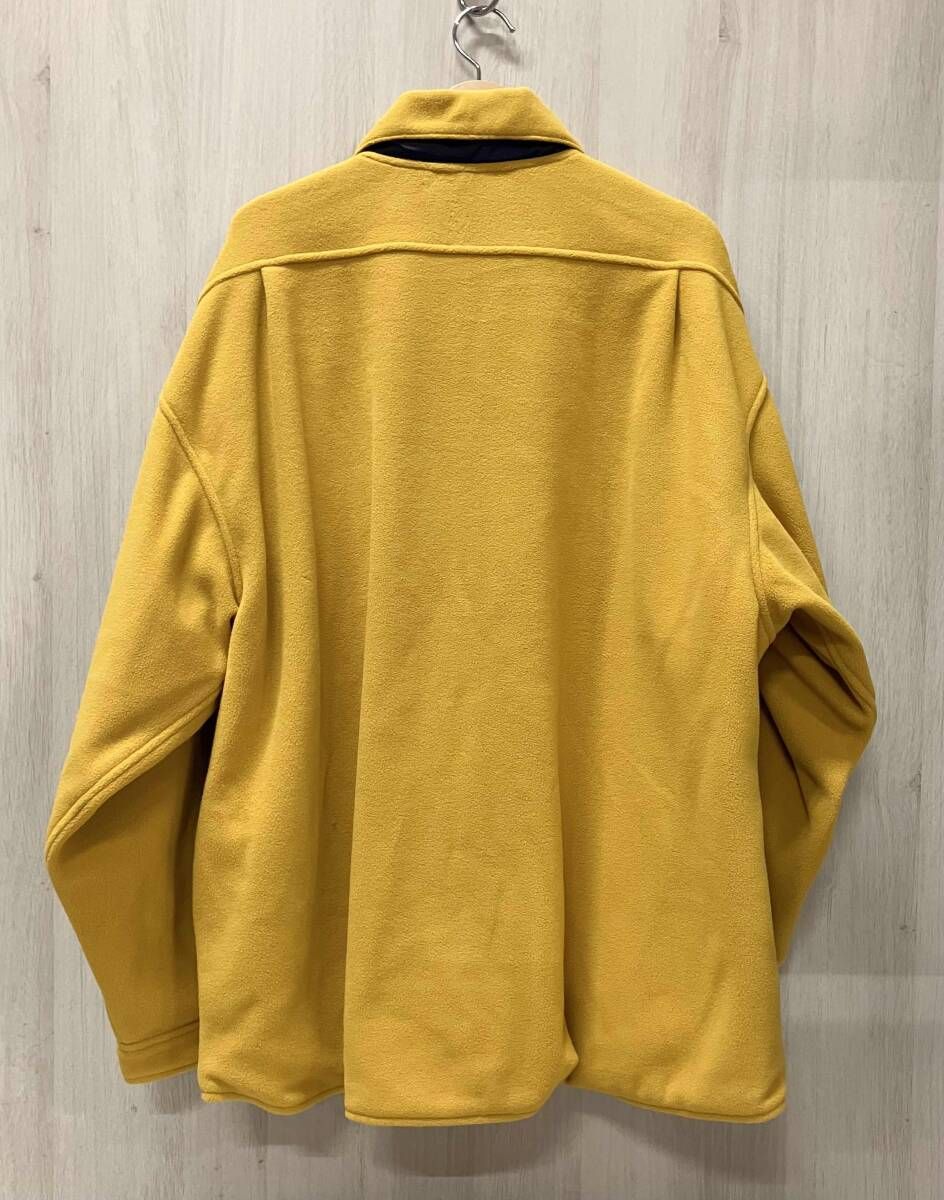 KEBOZ ケボズ フリースジャケット メンズ Lサイズ イエローオーカー ストリート
