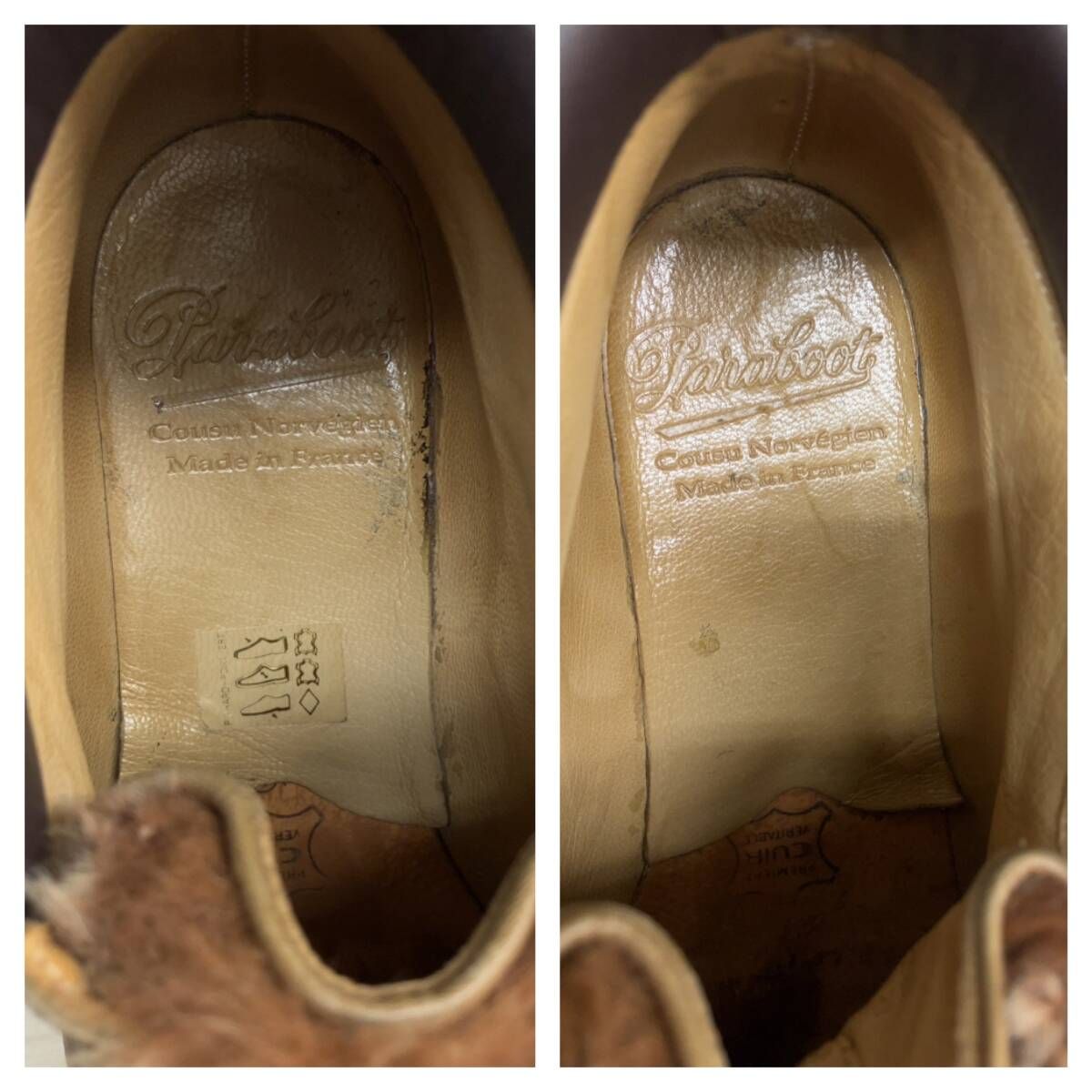 ショートブーツ ファー