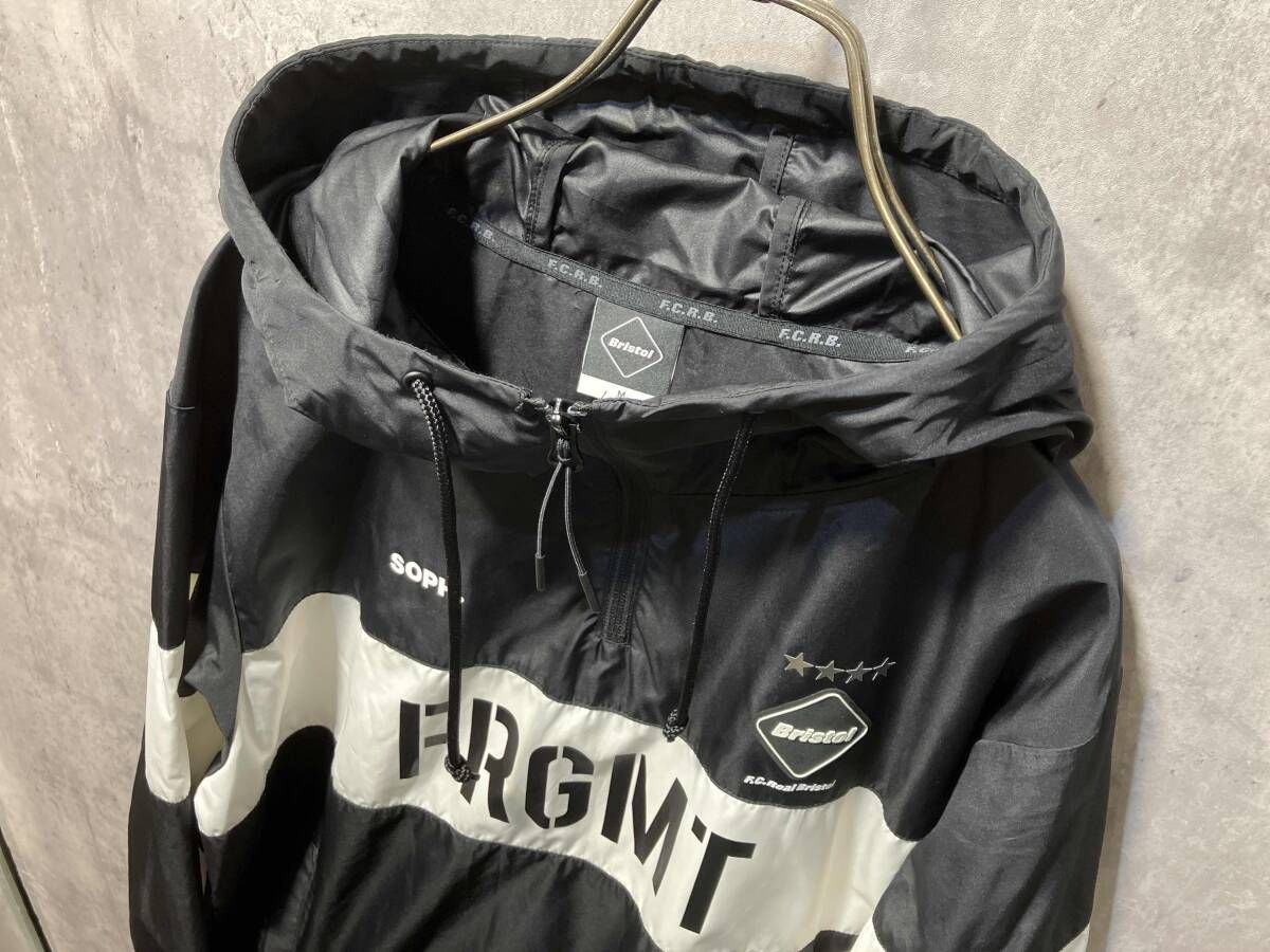 FCRB TRAINING ANORAK SPONSORED FRGMT美品L FCRB TRAINING ANORAK