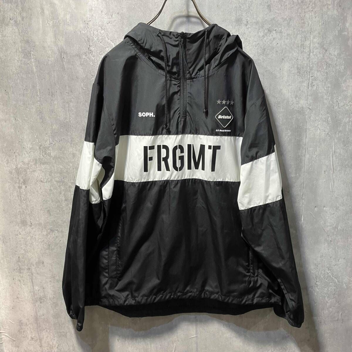 F.C.R.B.(F.C.Real Bristol) TRAINING ANORAK SPONSORED BY FRAGMENT