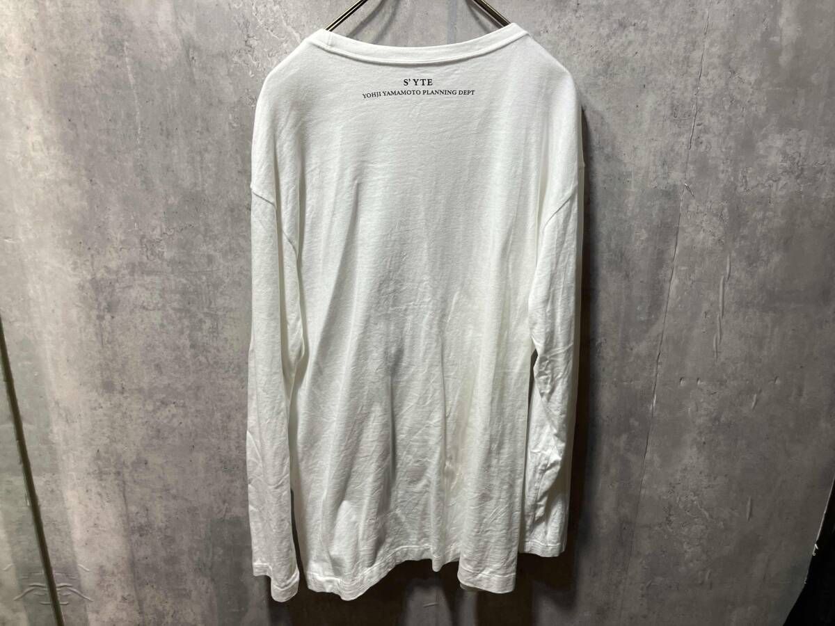 S'YTE YOHJI YAMAMOTO 鹿鳴館ロングスリーブTシャツ サイズ4 サイト