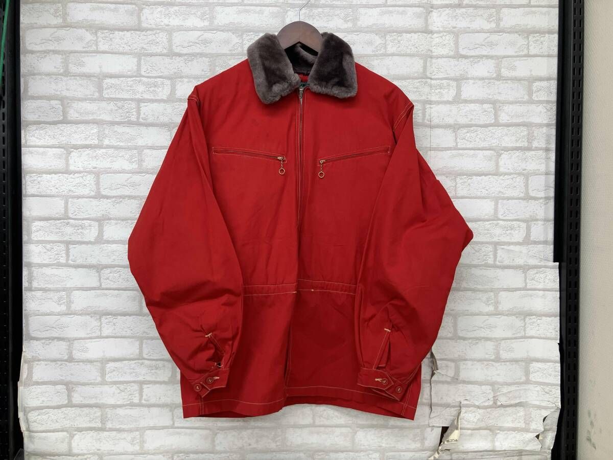 WHITE STAG ホワイト スタグ 古 その他ジャケット メンズ レッド size未記載 異素材 レトロ