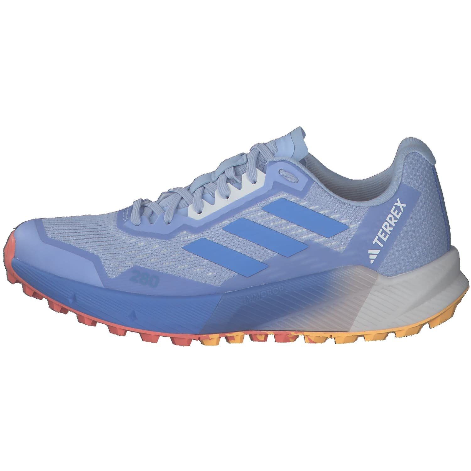 アディダス ランニングシューズ テレックス アグラヴィックフロー2.0 トレイルランニング レディース ブルードーン ブルーフュージョン コーラルフュージョン HR 1142 24.5 cm