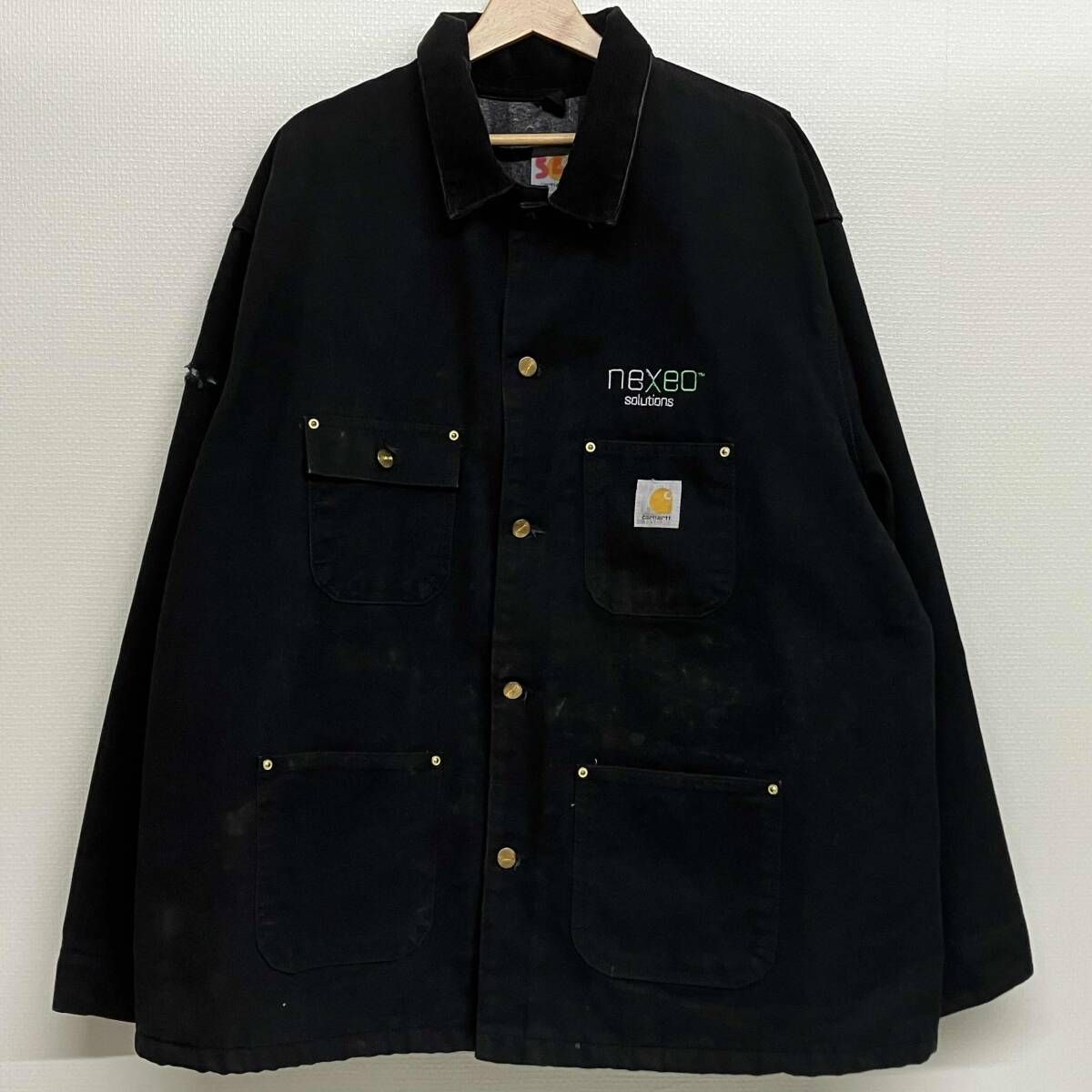 carhartt ダック地 企業ロゴ ミシガン チョアコート ミシガンチョアコート | STORES