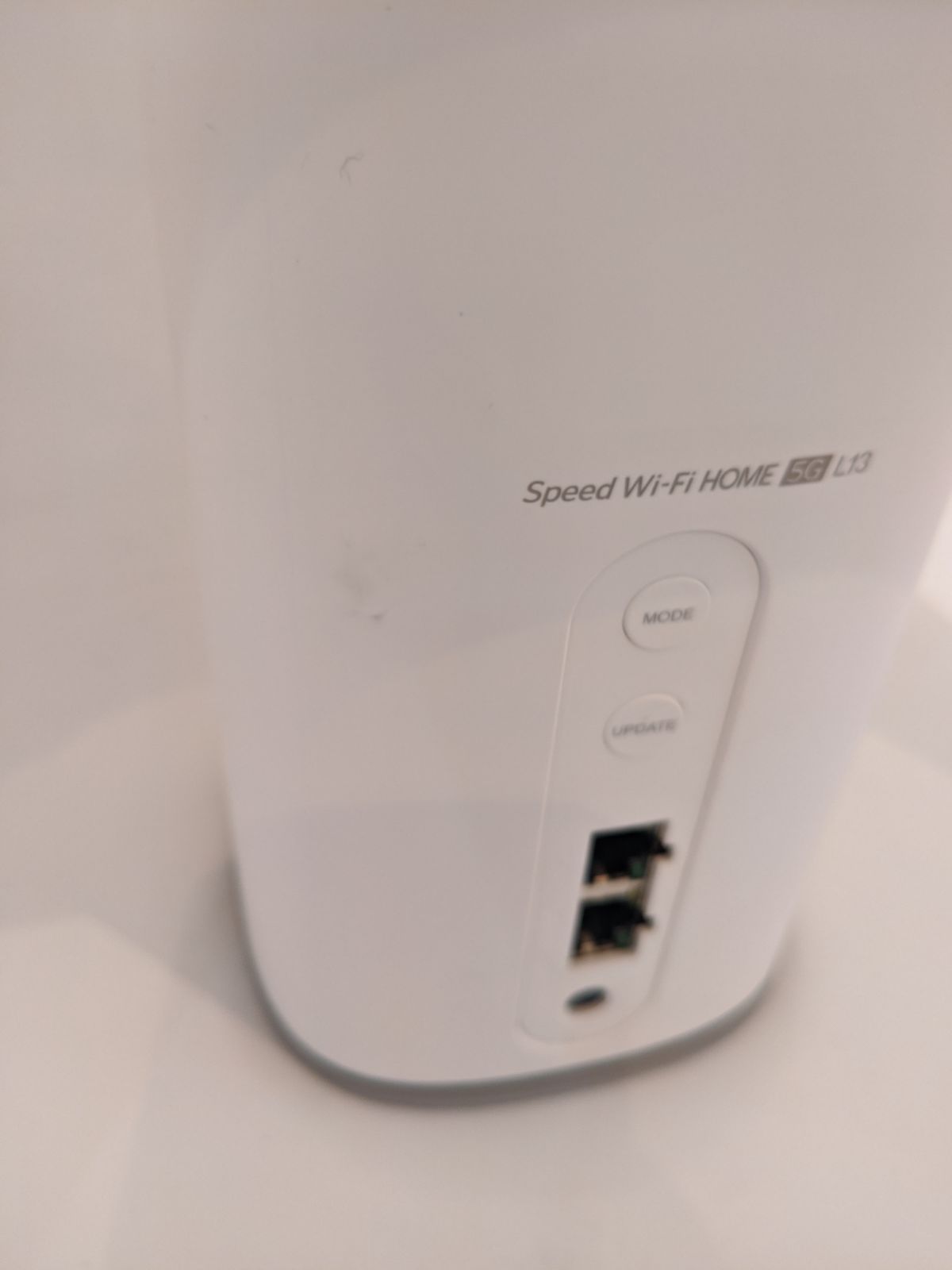 WiMAX Wi-Fi Home 5G L13 ホームルータ 汚れ傷あり Speed Wi-Fi 5G L13