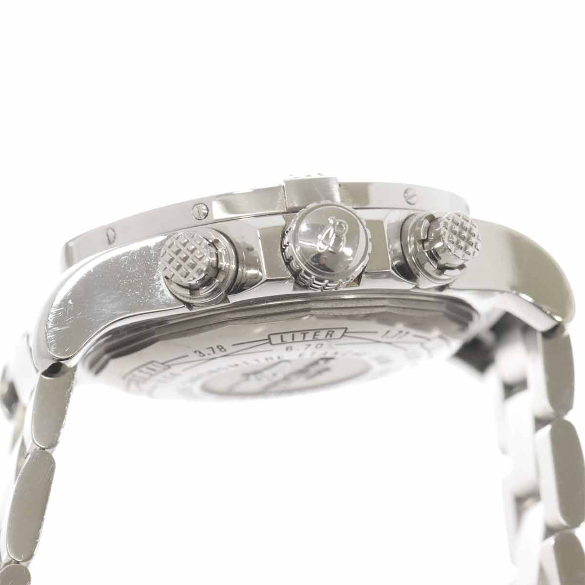  ブライトリング BREITLING アベンジャー2 A13381 クロノグラフ メンズ 腕時計 デイト ホワイトシェル 自動巻き Avenger II 90304153 肌触り良好 自動巻き時計 腕時計(アナログ)