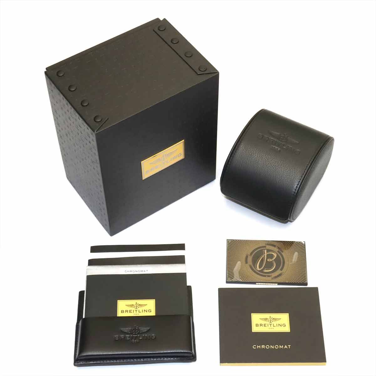  ブライトリング BREITLING クロノマット44 AB0111 日本 400本 クロノグラフ メンズ 腕時計 デイト 自動巻き Chronomat 44 90304169 今季注目 自動巻き時計 腕時計(アナログ)