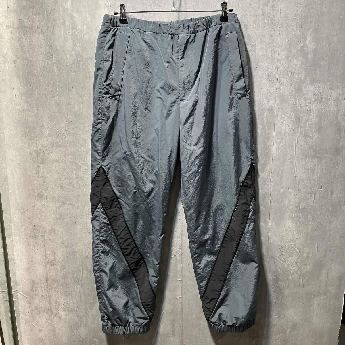 N. ナイロンパンツ リフレクターパンツ サイズ40 グリーン エヌハリウッド
