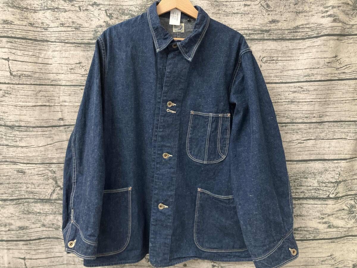 orslow Gジャン デニムジャケット カバーオールタイプ Mサイズ 日本製