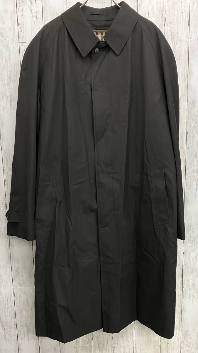 BURBERRY LONDN ステン コート バーバリーロンドン キルティングライナー付き ロングコート ブラック 通年