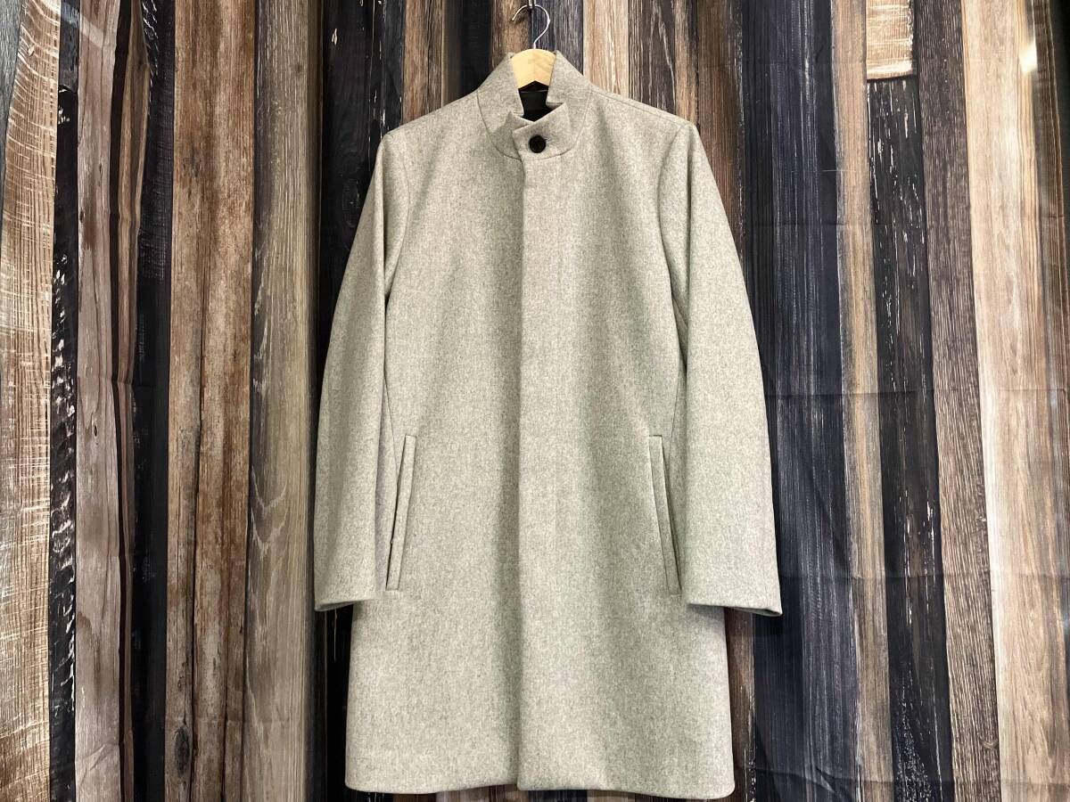 theory セオリー スタンド コート 02-8309003-028-902 ライトグレー S