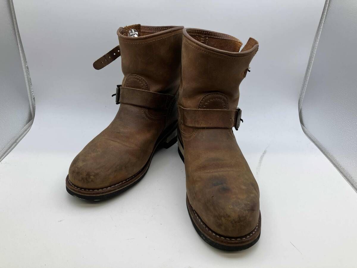 AVIREX エンジニアブーツ ブラウン レザー 26 cm