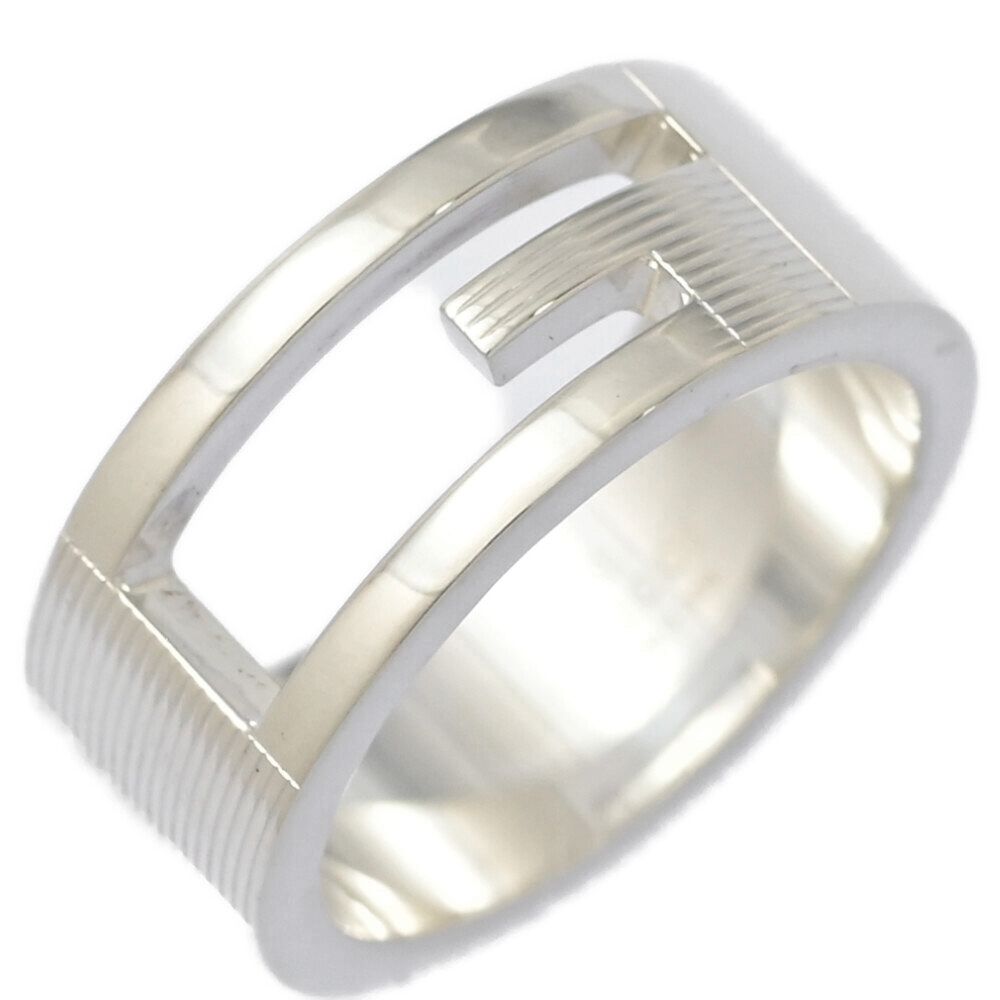 GUCCI グッチ Gロゴリング・指輪/Sv925-7.7g/12号/#52/シルバー/ナ