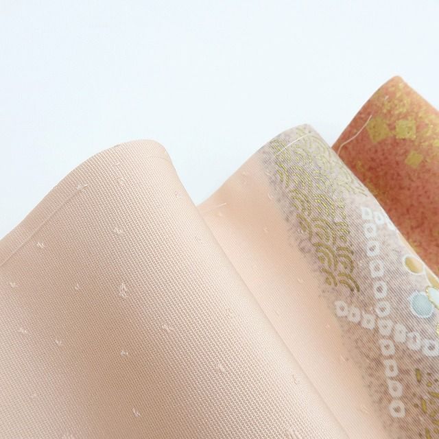 百華 Y 4142 金駒刺繡 染め五つ紋 比翼付 手縫い仕立て 鳳凰 正絹 色留袖 着物