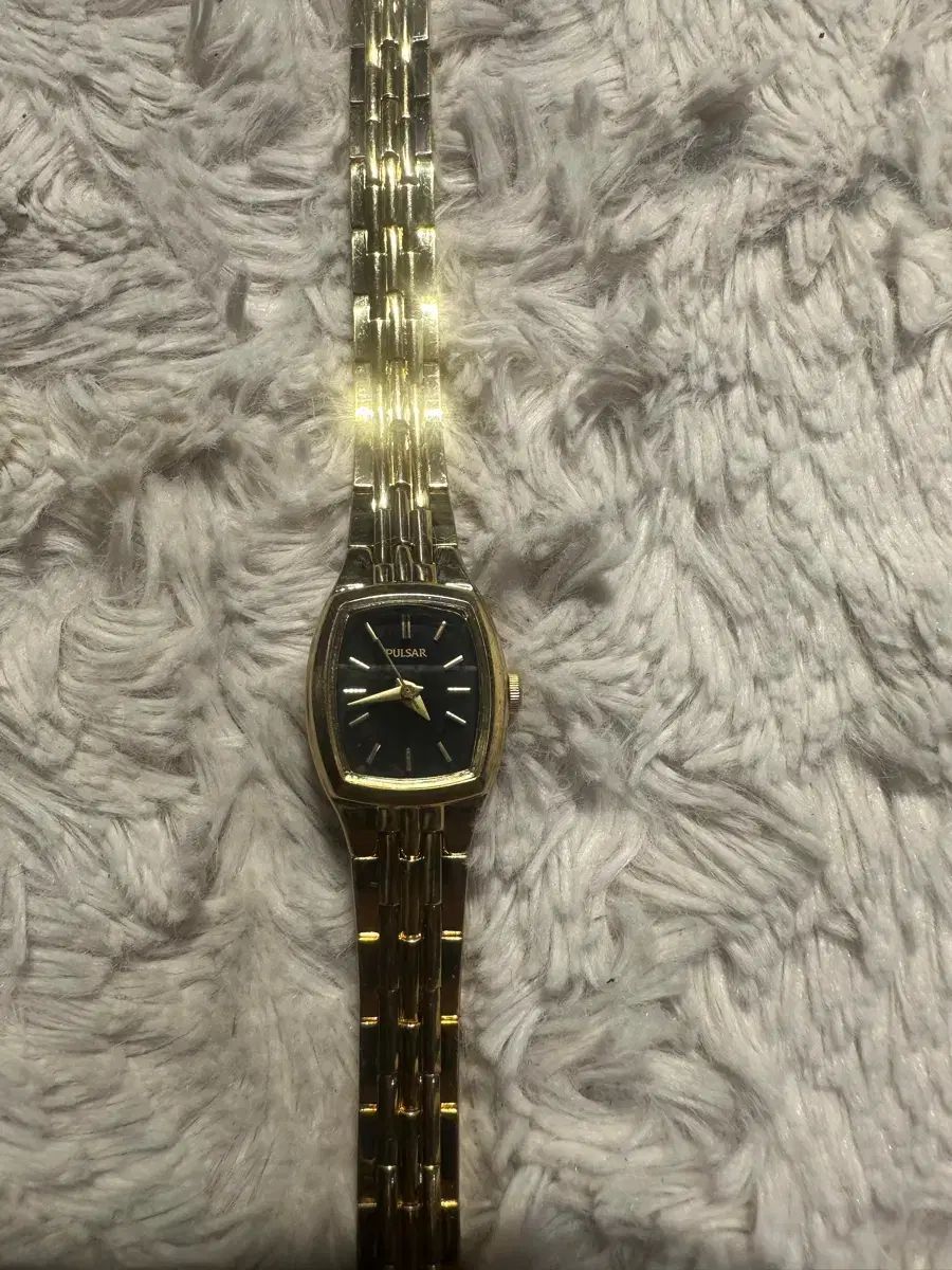 パルサート PULSAR Classic GOLD 톤 Starship Square スタシ ダイアル レディース 時計 - 最