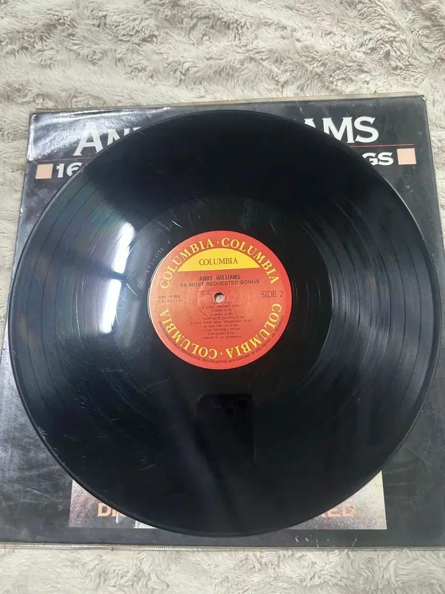 確認用の為購入できません Andy Williams 16 Most Requested LP 売るつもりです 【公式通販】