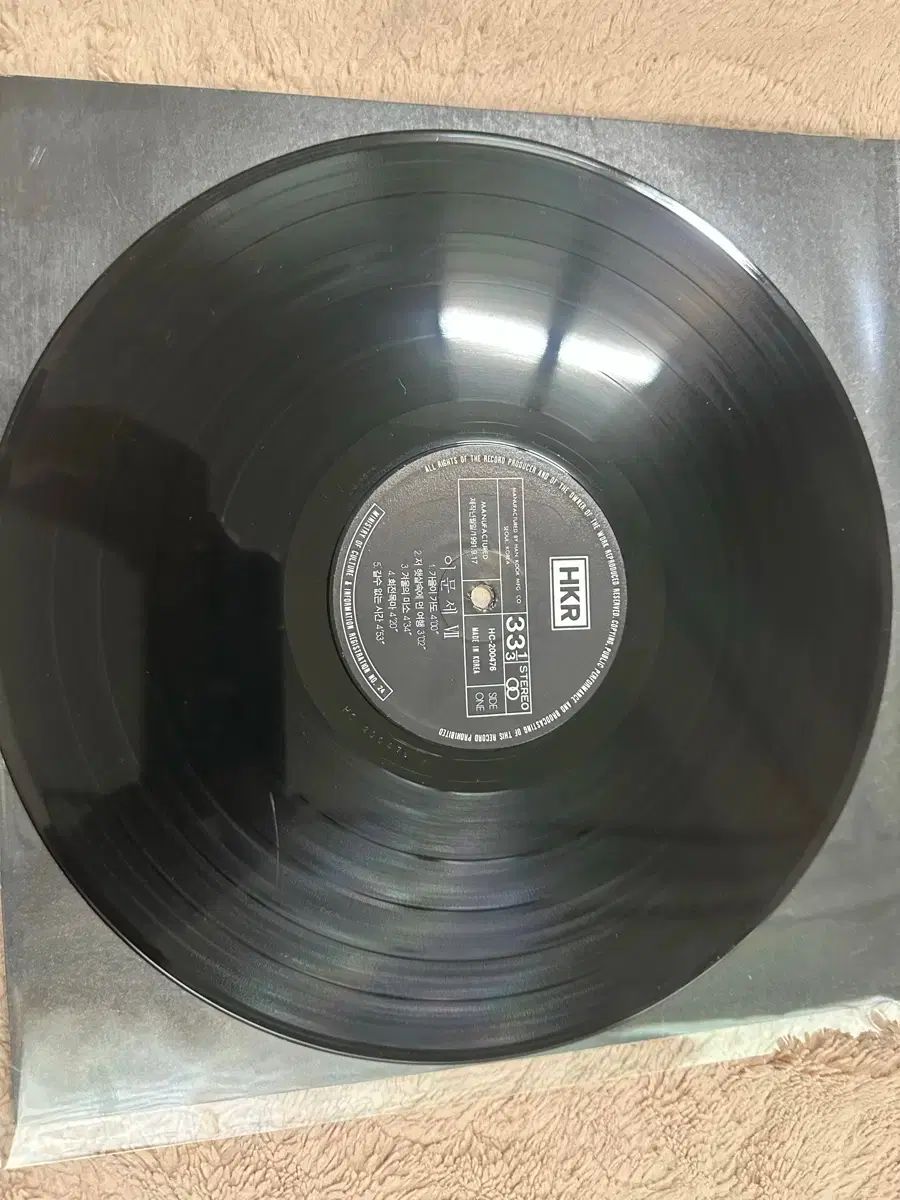 3 イ・ムーンセ 7 家 LP （ 1991 年 早い) ー 有名な曲